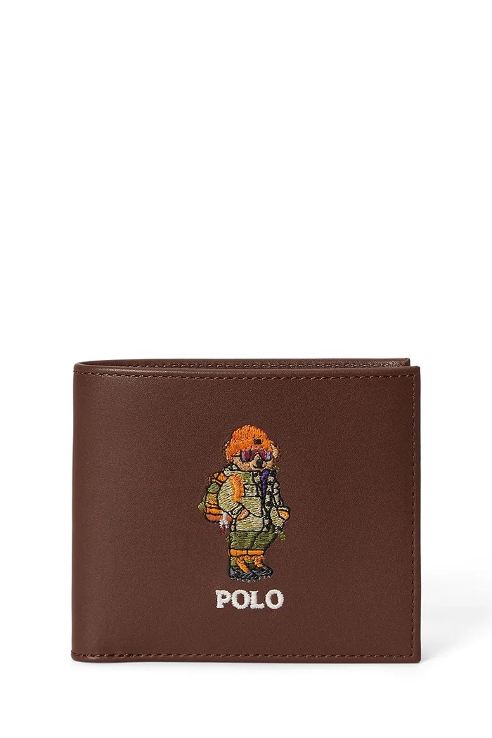 Polo Ralph Lauren Portfel męski brązowy 405P16238