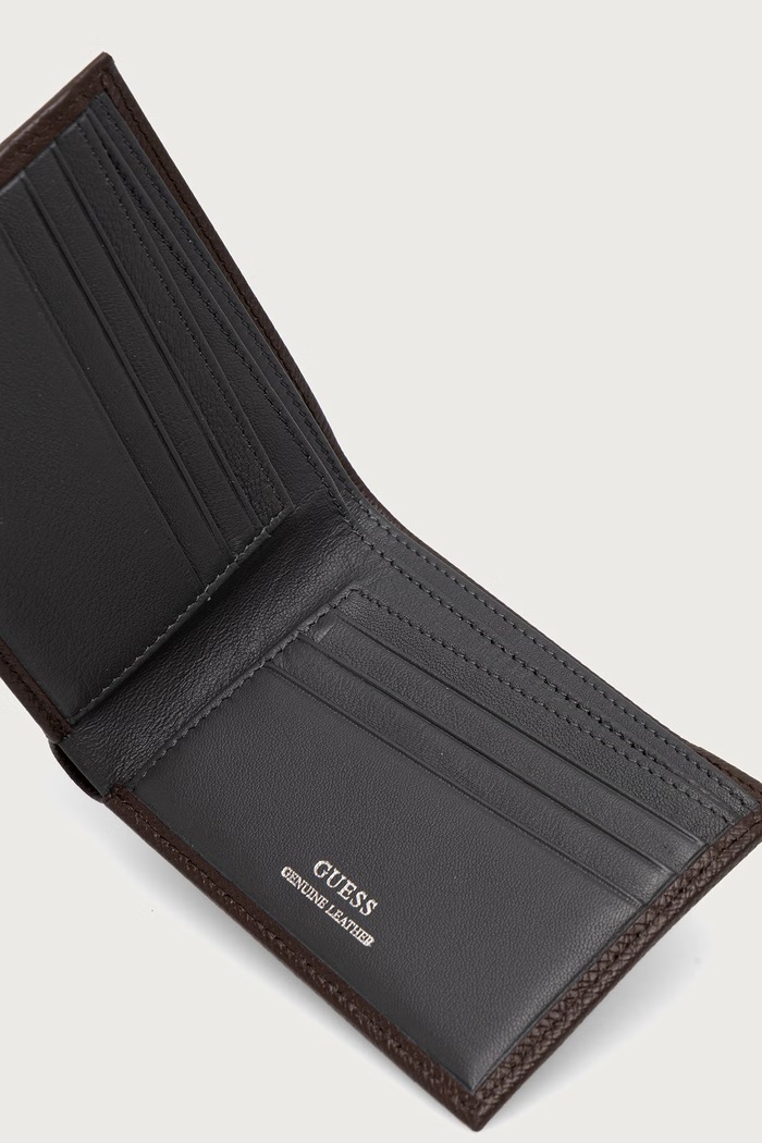 Guess Portfel męski skórzany MILANO SMMISB.LEA92