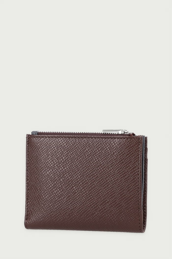 Guess Portfel męski skórzany MILANO SMMISB.LEA03 brązowy AW26