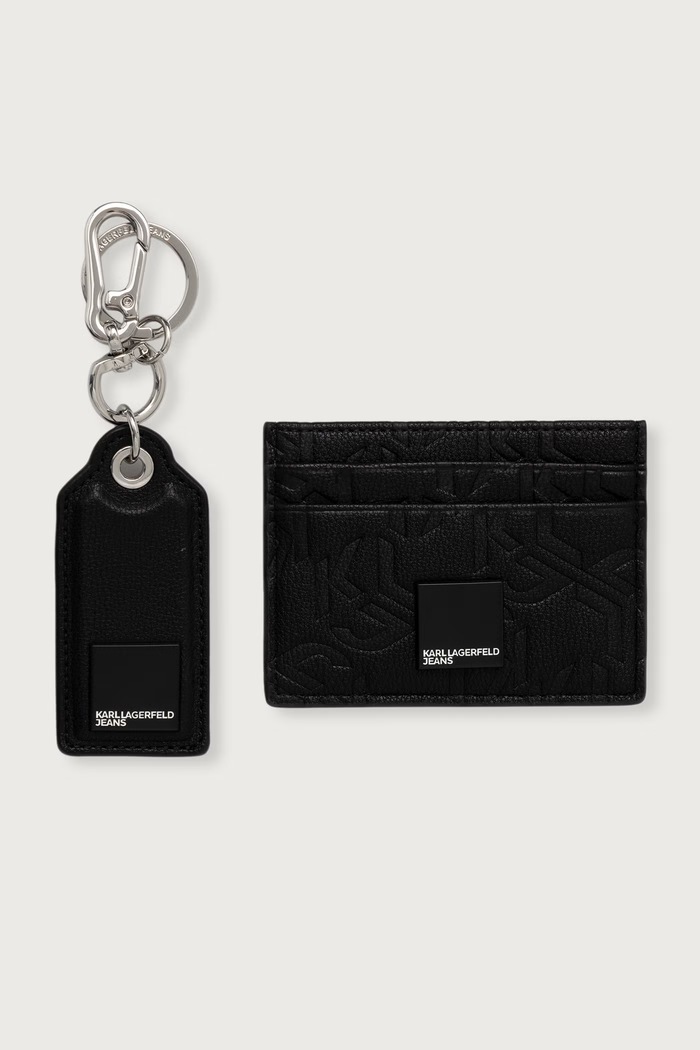 Karl Lagerfeld Jeans Etui za kartice za muškarce crna B4M32048