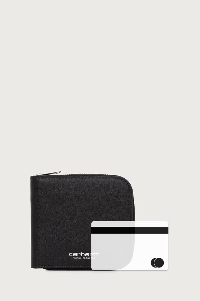 Leather Wallet portfel skórzany męski Carhartt WIP I037006 czarny