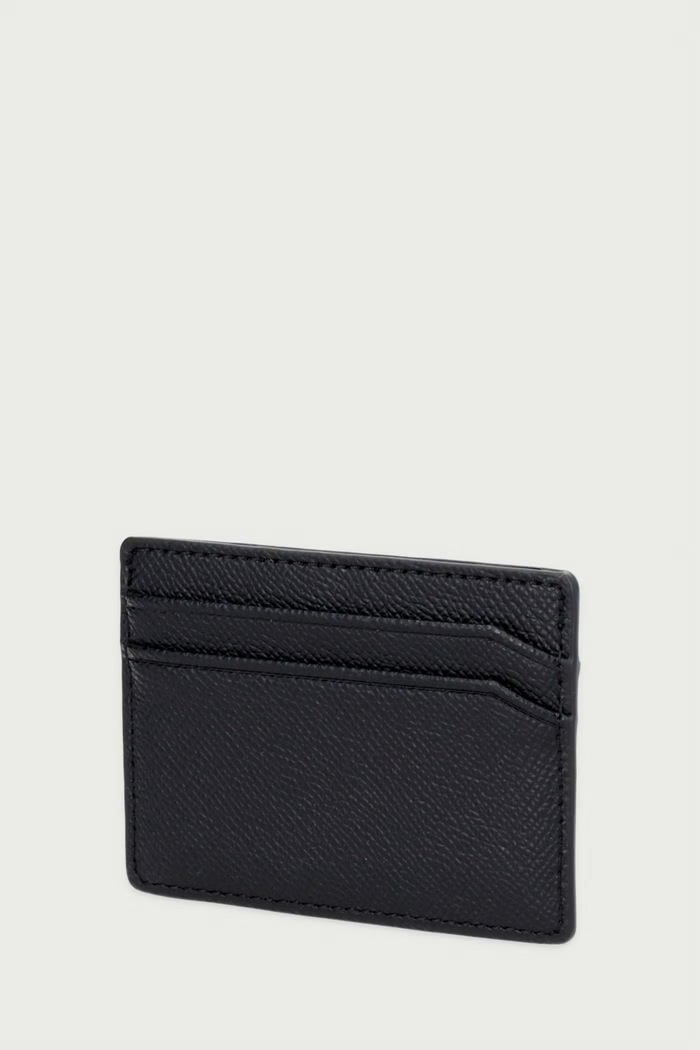 HUGO Etui za kartice za muškarce od kože GO-WALLET_Card Case 50568442 crna AW26