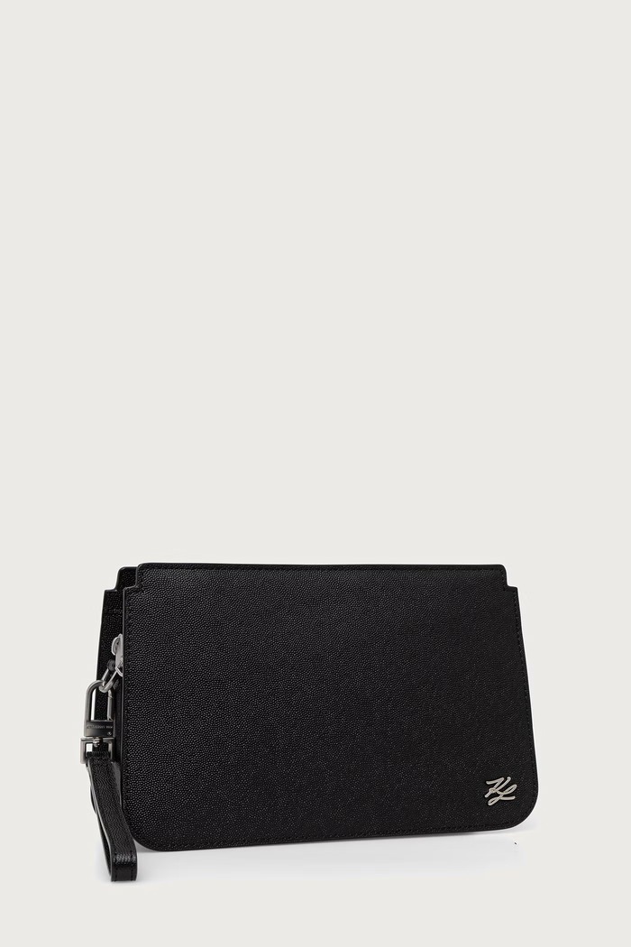 Karl Lagerfeld mala torba za muškarce kožna B4M32056 crna AW26