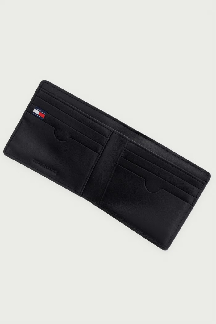 Akcesoria Tommy Jeans portfel męski skórzany AM0AM14630 czarny