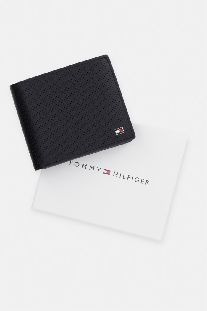 Tommy Hilfiger portfel męski skórzany AM0AM14796 czarny