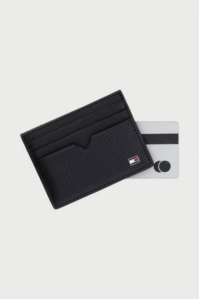 Akcesoria Tommy Hilfiger etui na karty męskie AM0AM14791 czarny