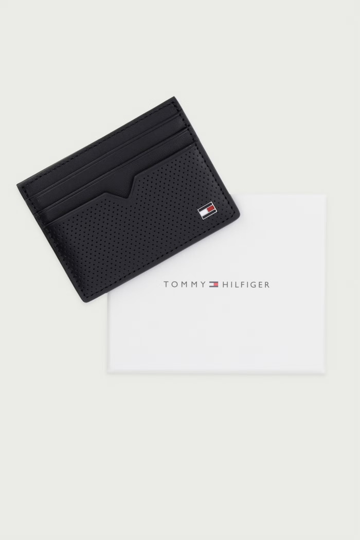 Tommy Hilfiger etui na karty męskie czarny AM0AM14791