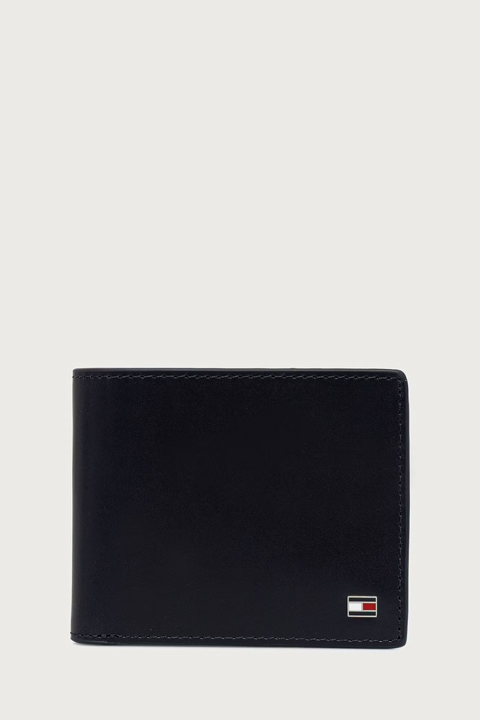 Tommy Hilfiger Komplet denarnice in obeska za ključe moški usnjeni AM0AM14805 mornarsko modra AW26