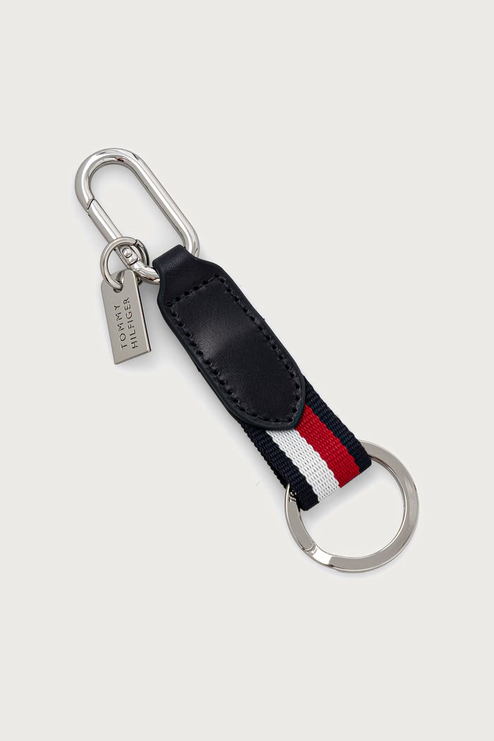 Tommy Hilfiger Komplet denarnice in obeska za ključe moški usnjeni AM0AM14805