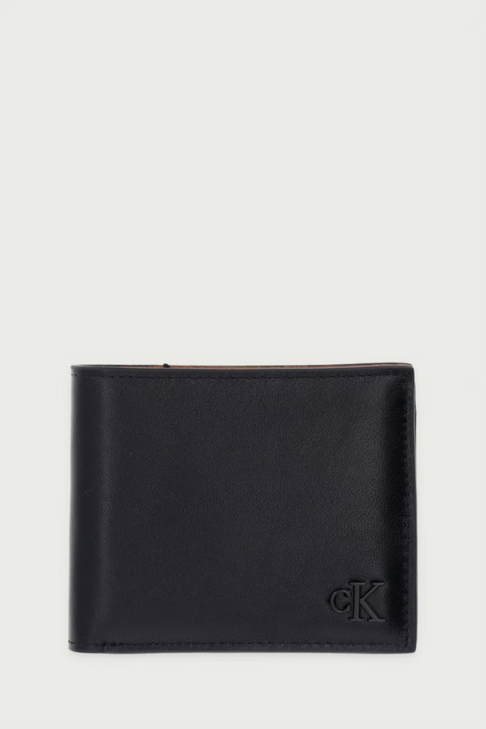 Calvin Klein novčanik za muškarce kožni crna LV04D1365G