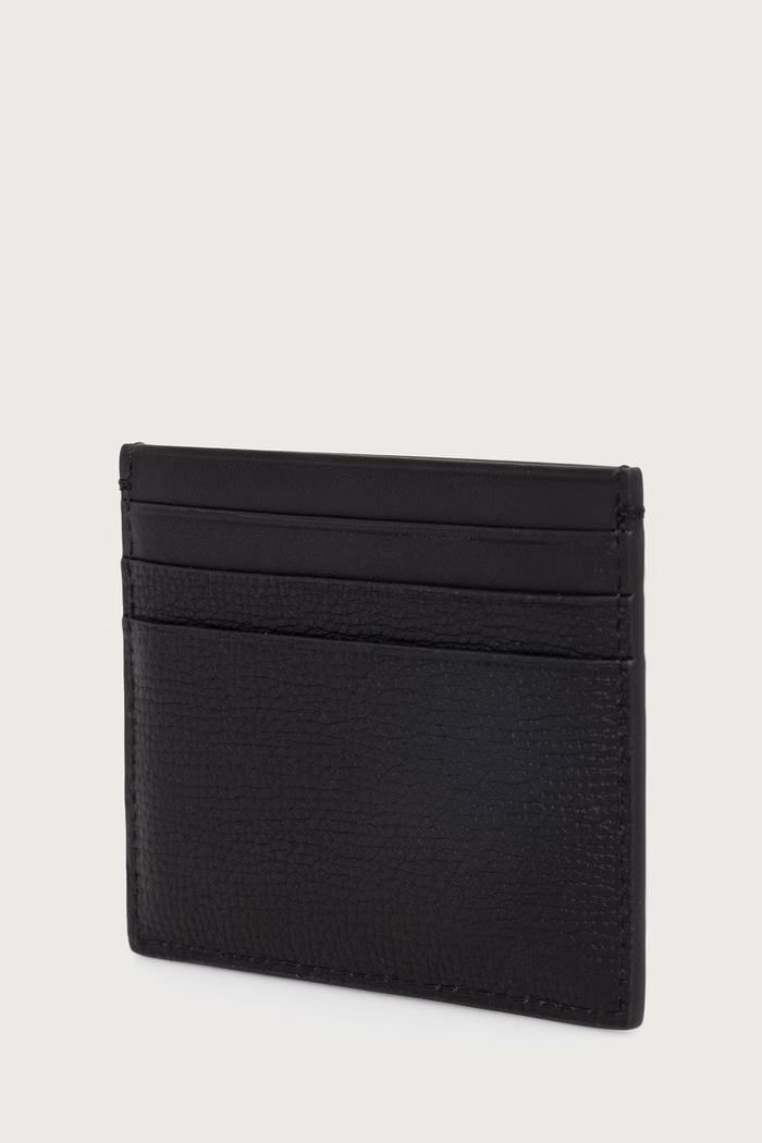 Calvin Klein Etui za kartice za muškarce od kože LV04D1286G crna AW26