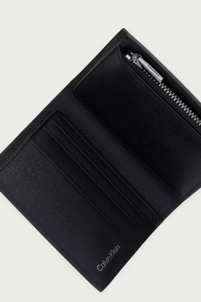 Dodaci Calvin Klein novčanik za muškarce kožni LV04D1281G crna