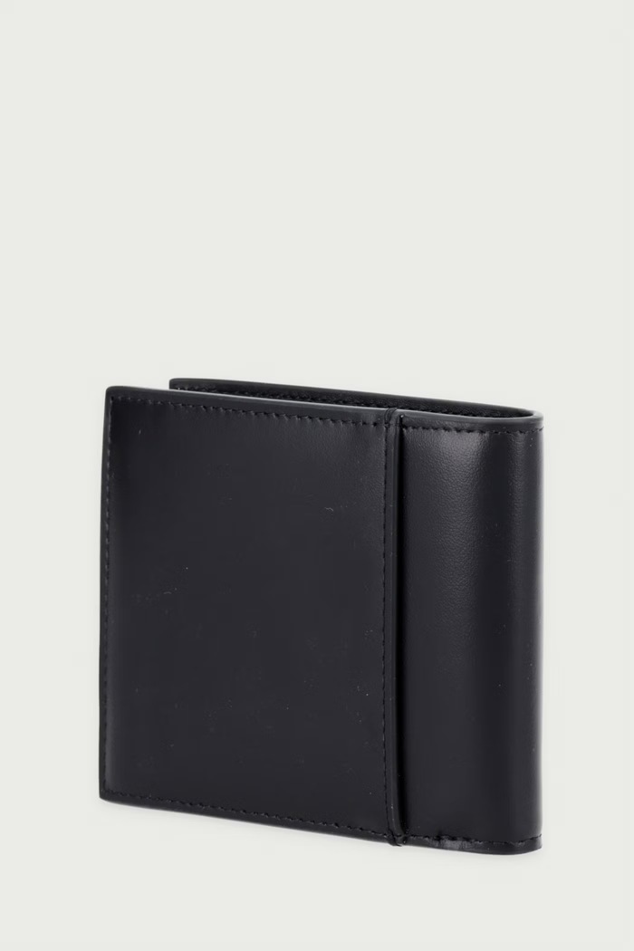 Calvin Klein портфейл мъжки от кожа LV04D1276G черен AW26