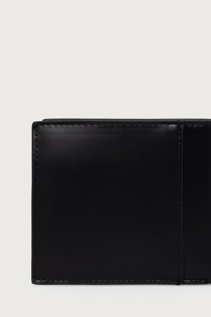 Sada peňaženky a kľúčenky pánska kožená Calvin Klein LV04D1367G čierna