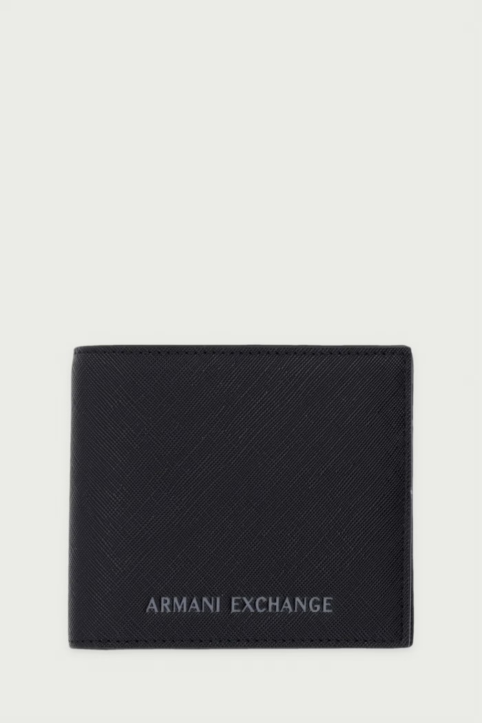 Armani Exchange novčanik za muškarce od imitacije kože crna XM000167.AF26659