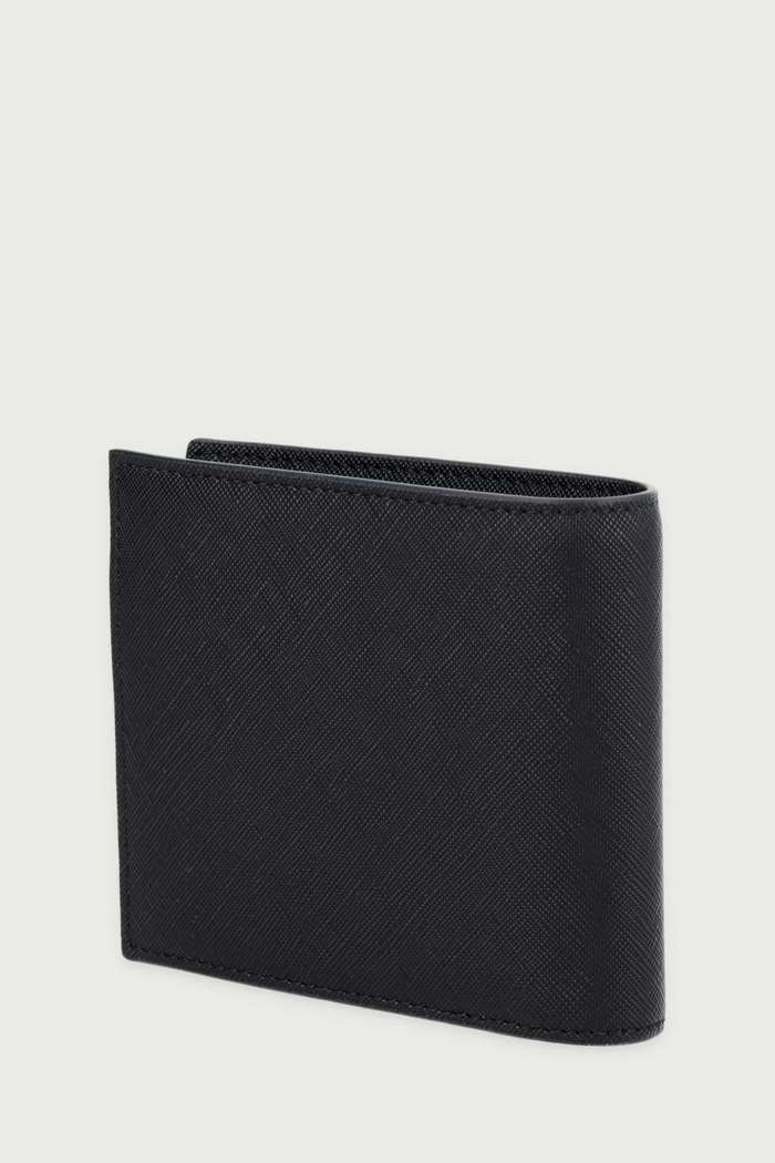 Armani Exchange novčanik za muškarce od imitacije kože XM000167.AF26659 crna AW26