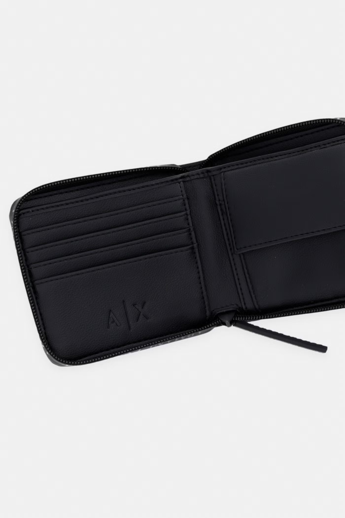 Dodaci Armani Exchange novčanik za muškarce od imitacije kože XM003370.AF26679 crna
