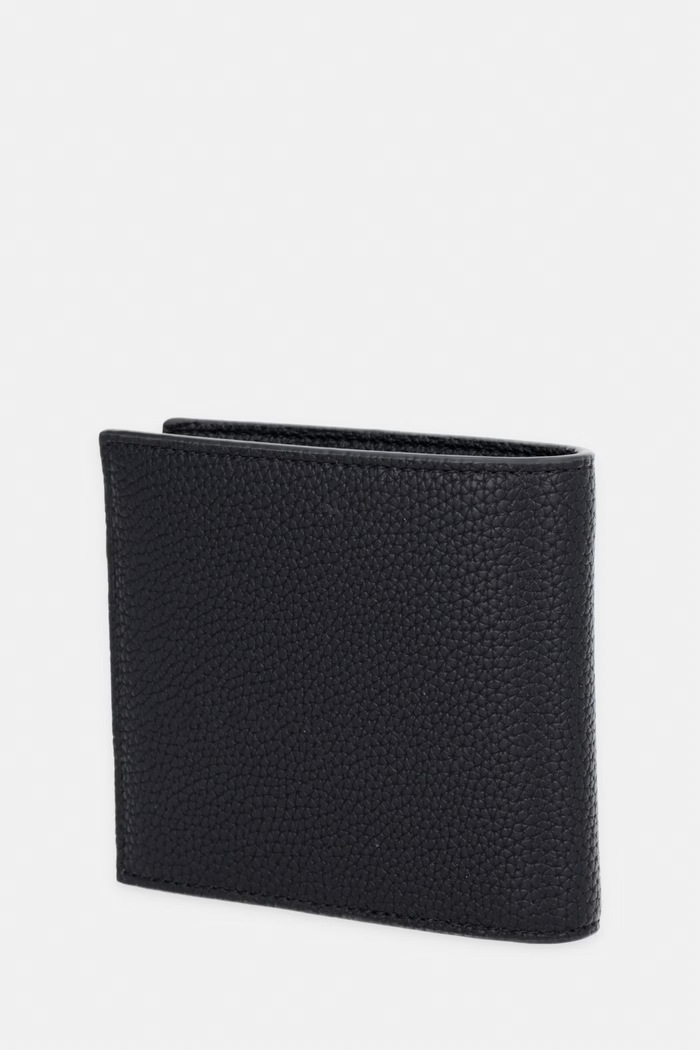 Armani Exchange портфейл мъжки от имитация на кожа XM000168.AF26663 черен AW26
