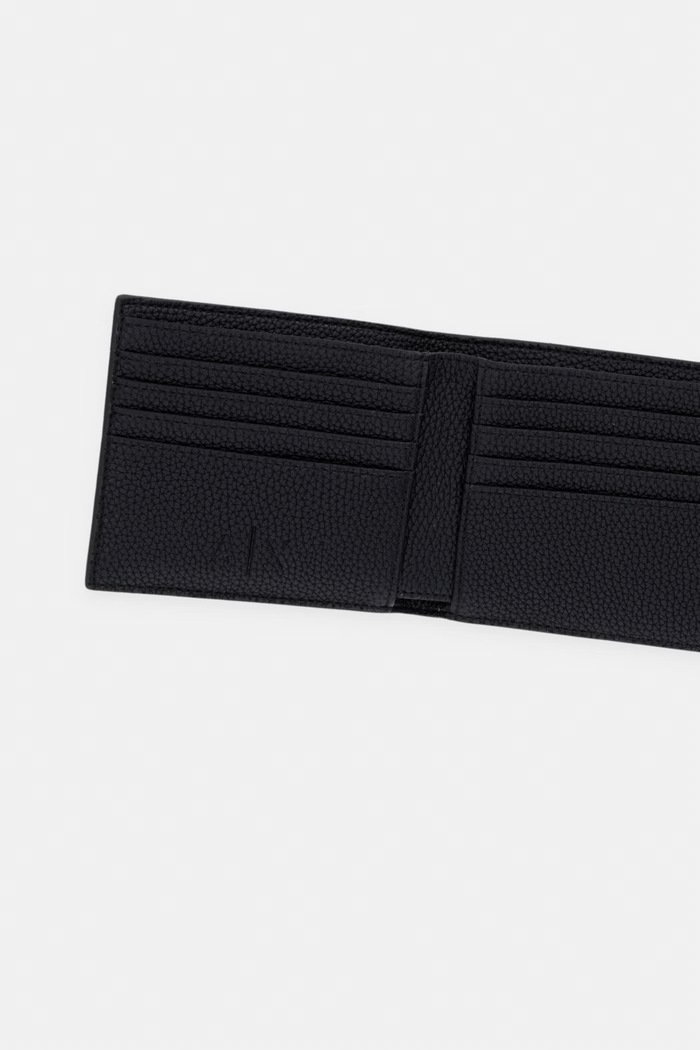 Аксесоари Armani Exchange портфейл мъжки от имитация на кожа XM000168.AF26663 черен