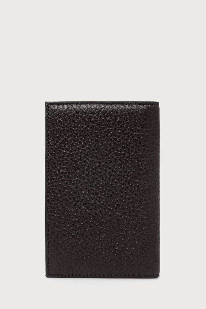 Akcesoria Emporio Armani Etui na karty męskie skórzane Y4R564.Y068E brązowy