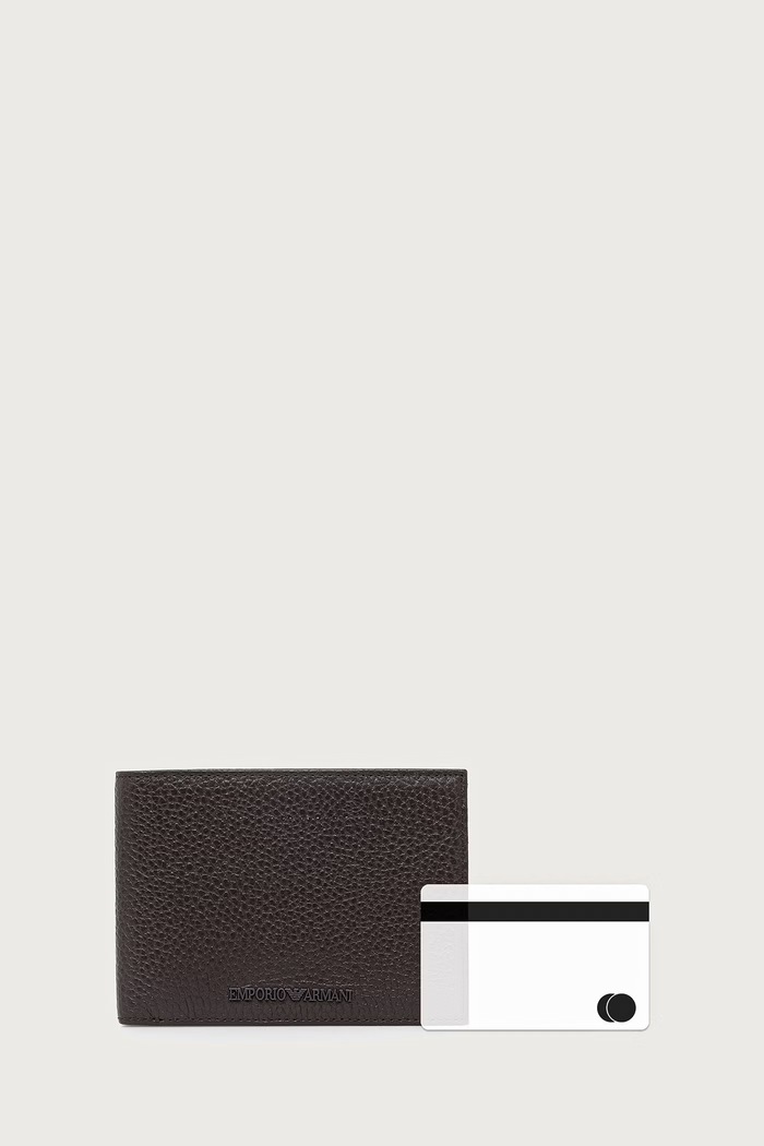 Emporio Armani Portfel męski skórzany Y4R166.Y068E