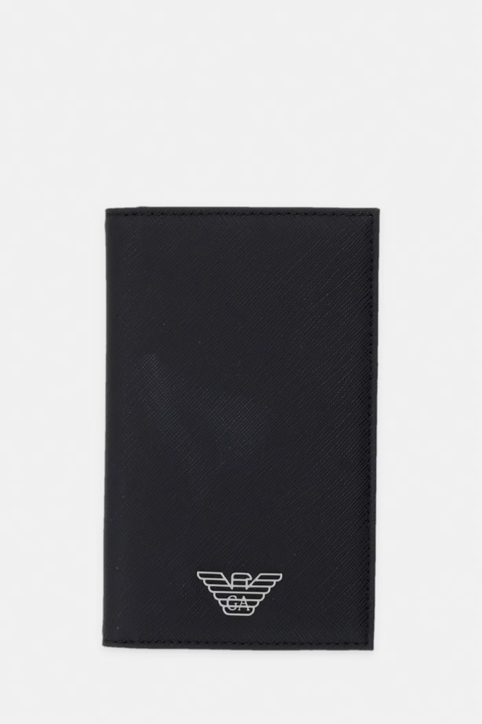 Emporio Armani pouzdro na karty černá EM002544.AF13805