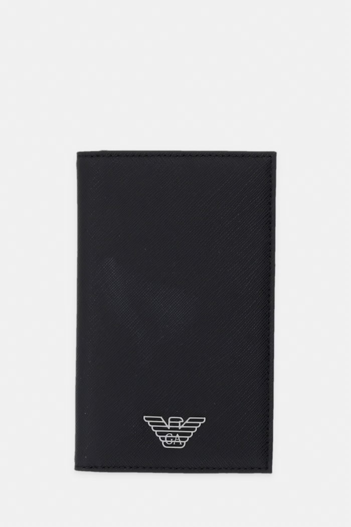 Emporio Armani pouzdro na karty černá EM002544.AF13805