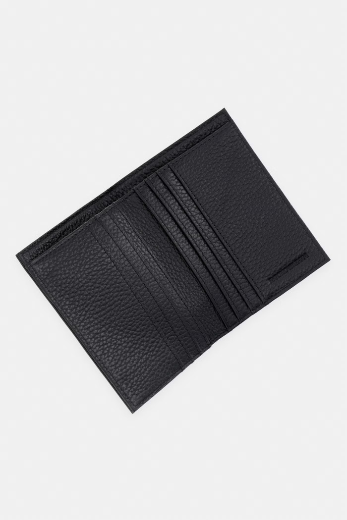 Akcesoria Emporio Armani portfel męski skórzany EM000957.AF13396 czarny
