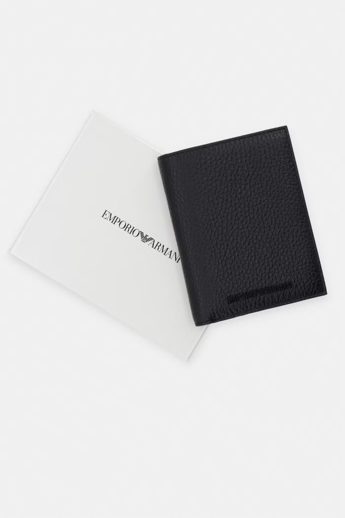 Emporio Armani portfel męski skórzany EM000957.AF13396 czarny