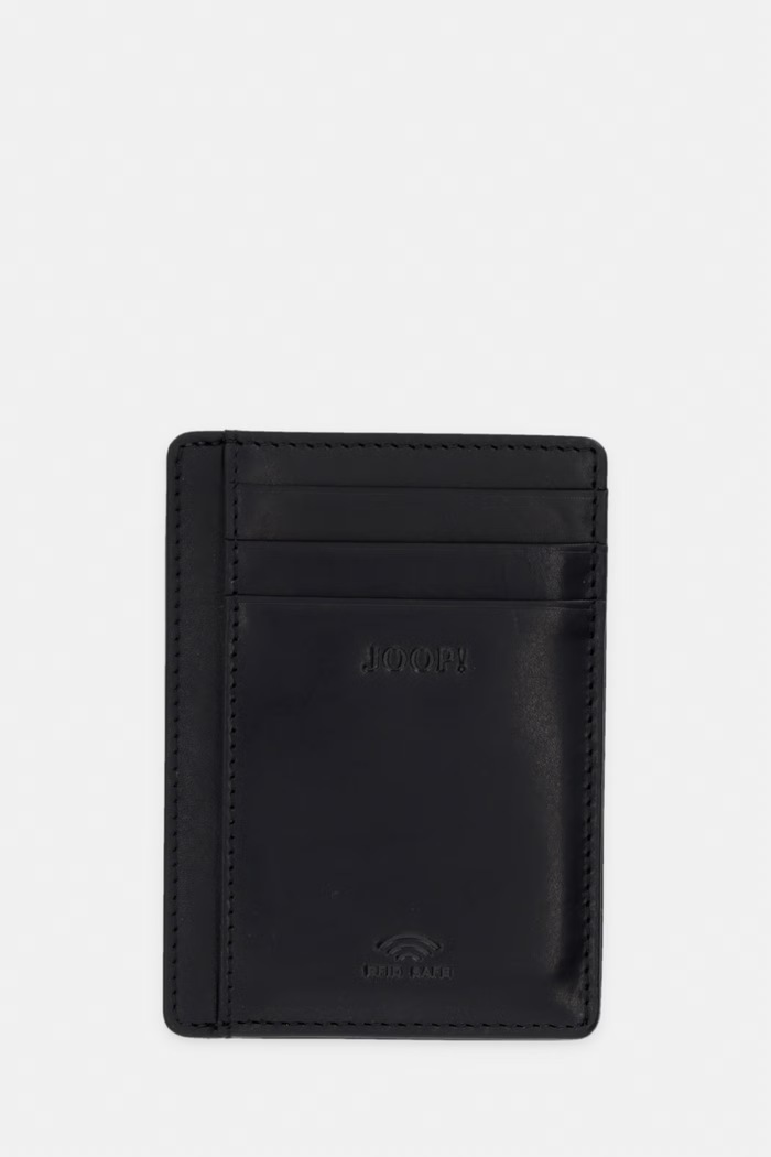 Joop! etui na karty męskie skórzane Cerratano Itys czarny 4140008377