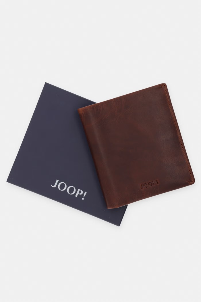 Joop! portfel RFID męski skórzany Cerratano Daphnis 4140008376 brązowy