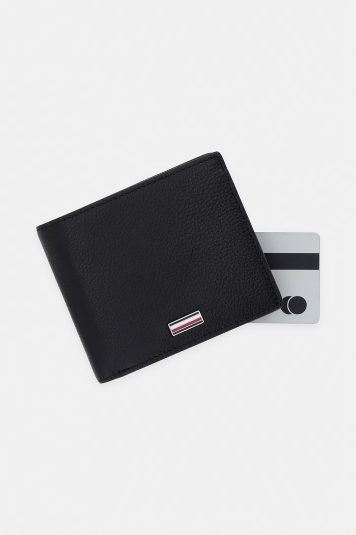 Tommy Hilfiger pénztárca férfi bőr fekete AM0AM14497