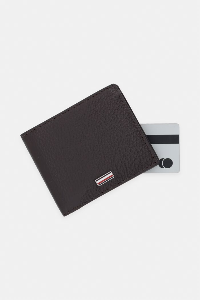Tommy Hilfiger férfi bőr pénztárca barna AM0AM14496