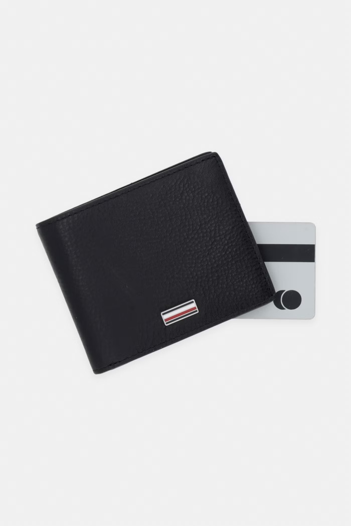 Tommy Hilfiger férfi bőr pénztárca fekete AM0AM14495