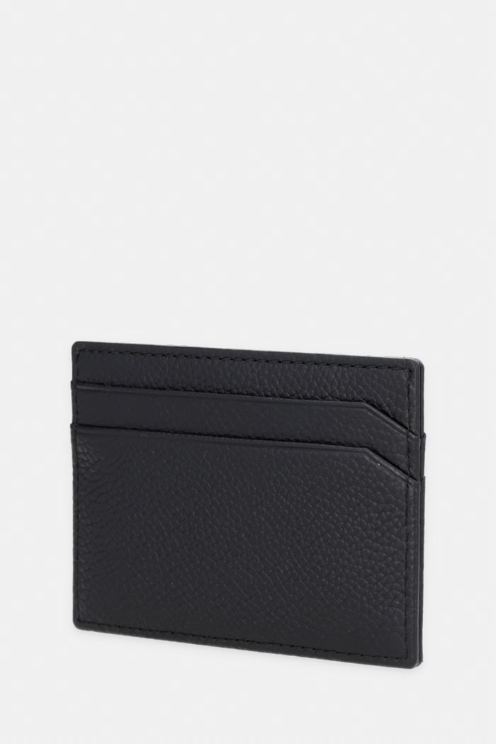 HUGO футляр для карт для мужчин кожаный HUKE_Cardcase 50568409 чёрный AW26