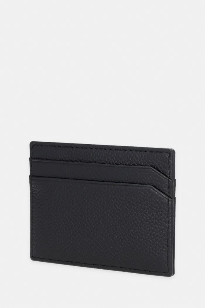 HUGO футляр для карт для мужчин кожаный HUKE_Cardcase 50568409 чёрный AW26