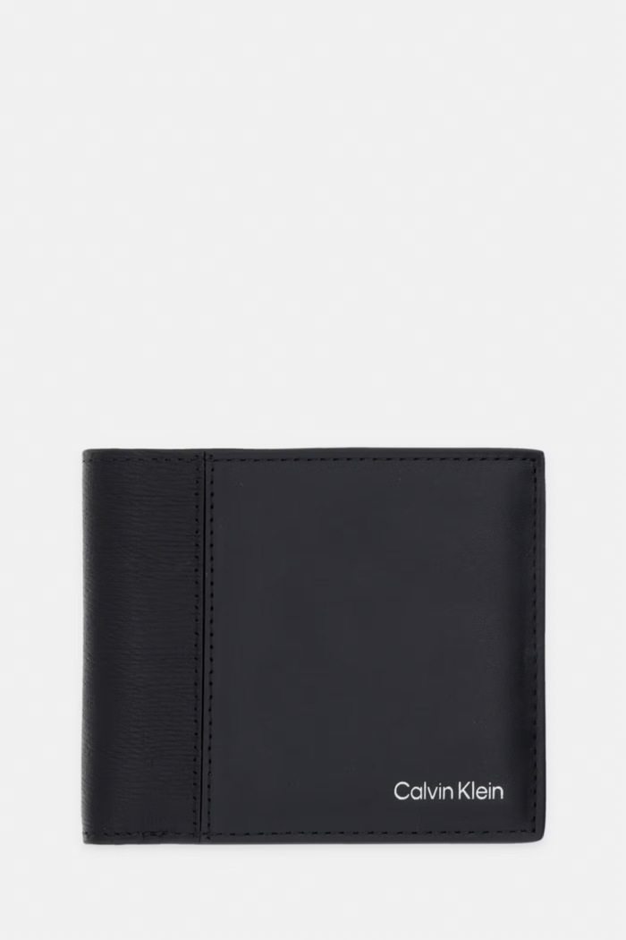 Calvin Klein peňaženka pánska kožená čierna LV04D1304G
