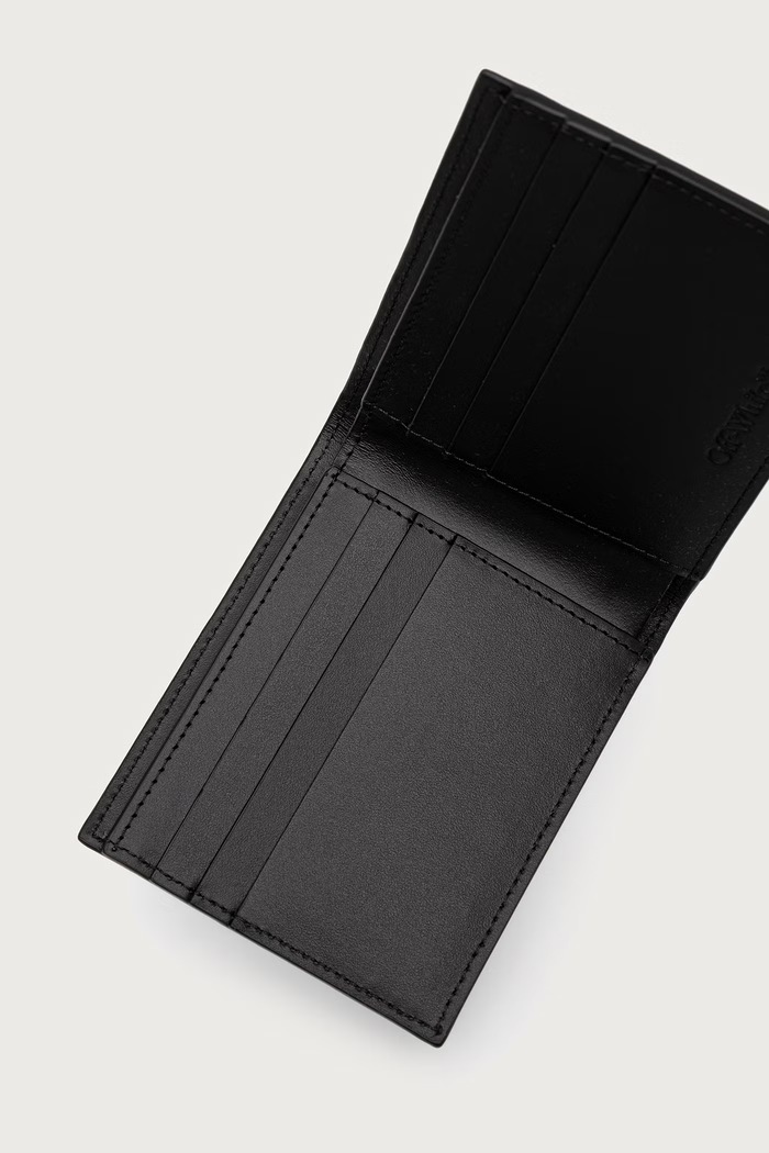 Accesorii Off-White Bookish Bifold portofel din piele OWMNC20F26LT01 negru