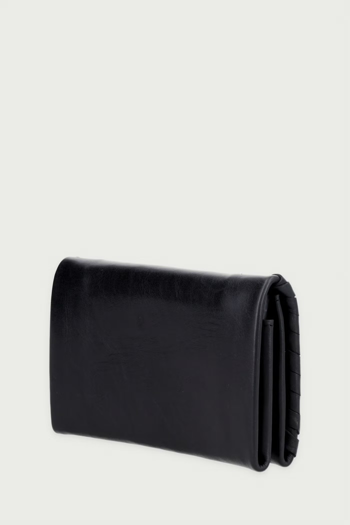AllSaints Portfel skórzany ESME W234XF czarny AW26