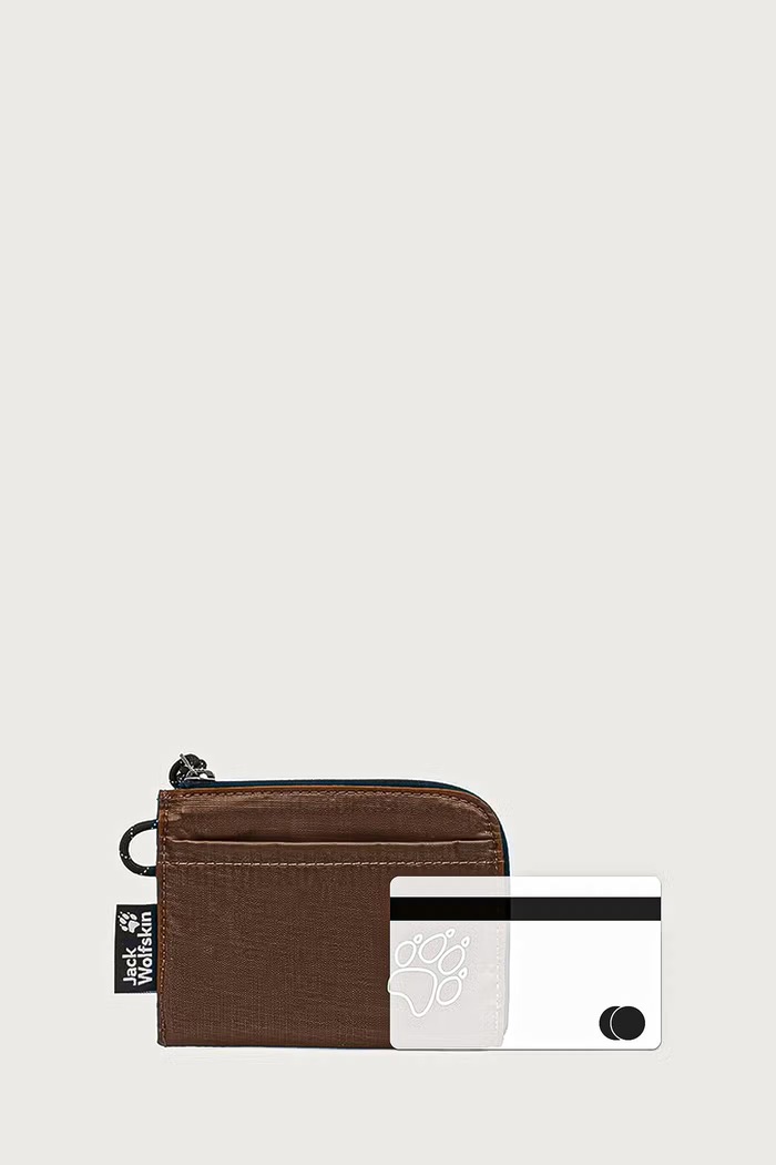 Portfel Jack Wolfskin brązowy A66266
