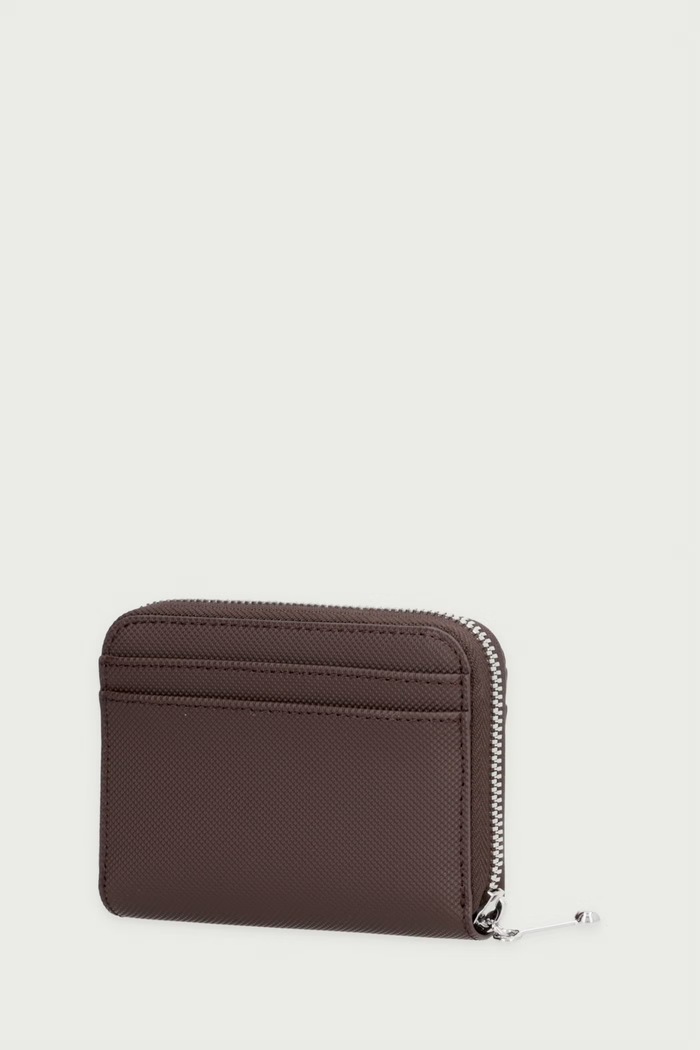 Lacoste Portfel z imitacji skóry NF4764DZ brązowy AW26