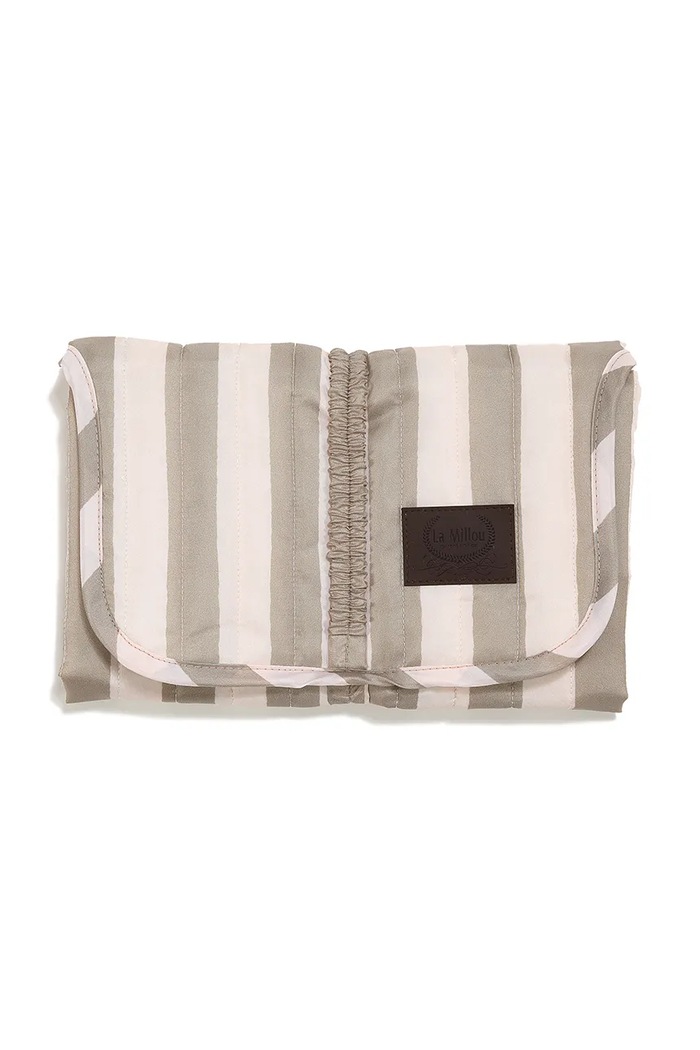 La Millou Podloga za presvlačenje za bebe STRIPES BEIGE 155306 bež AW26