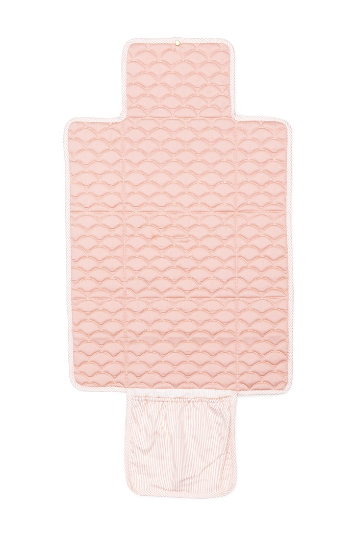 Cam Cam Copenhagen Mata do przewijania niemowlęca bawełniana 301.P110 różowy AW26
