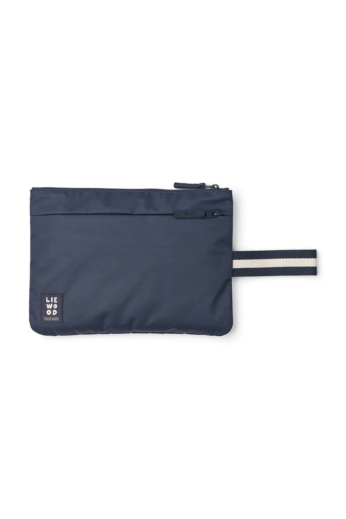Liewood Prebaľovacia podložka dojčenská Dina Diaper Pouch tmavomodrá LW21200.9BY2