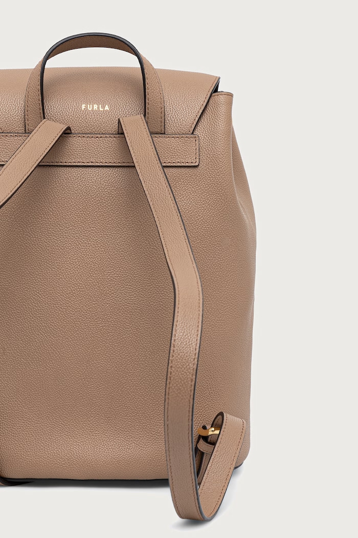 Akcesoria Furla Plecak damski skórzany Moonlight M WB02152.BX3036.4489S brązowy