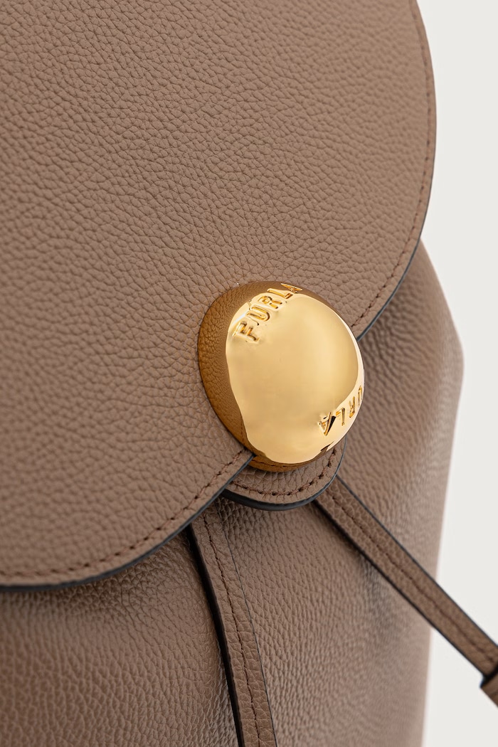 Plecak damski skórzany Moonlight M Furla WB02152.BX3036.4489S brązowy