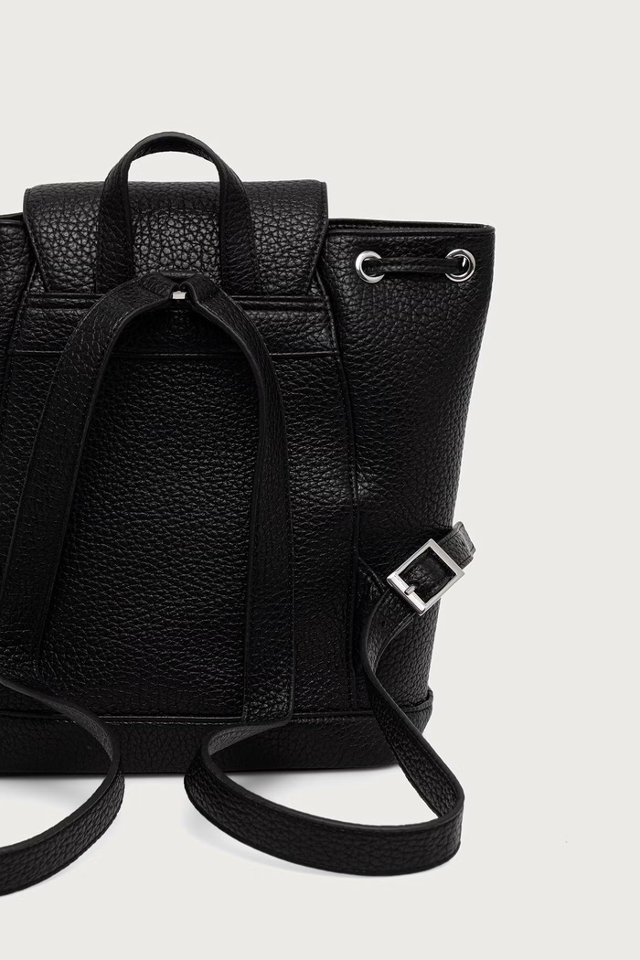 Dodaci Karl Lagerfeld Jeans ruksak za žene od imitacije kože B4W30303 crna