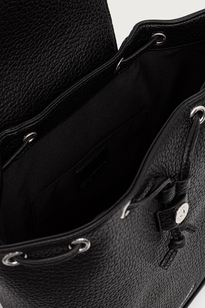 Karl Lagerfeld Jeans ruksak za žene od imitacije kože B4W30303 crna