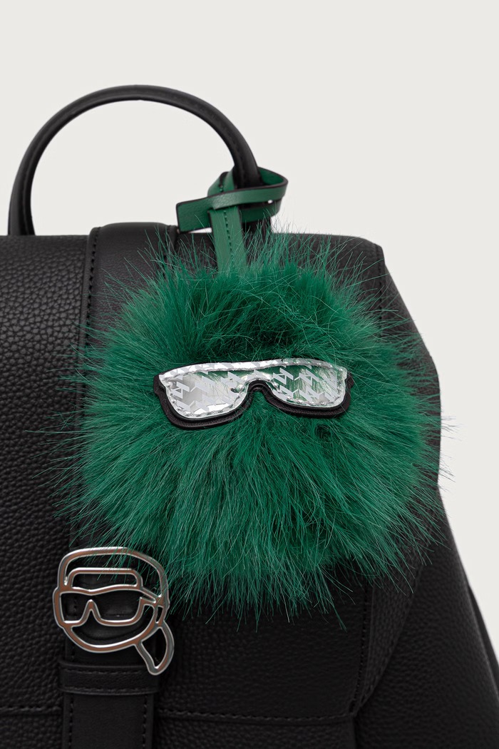Karl Lagerfeld gradski ruksak za žene od imitacije kože B4W30080 crna AW26
