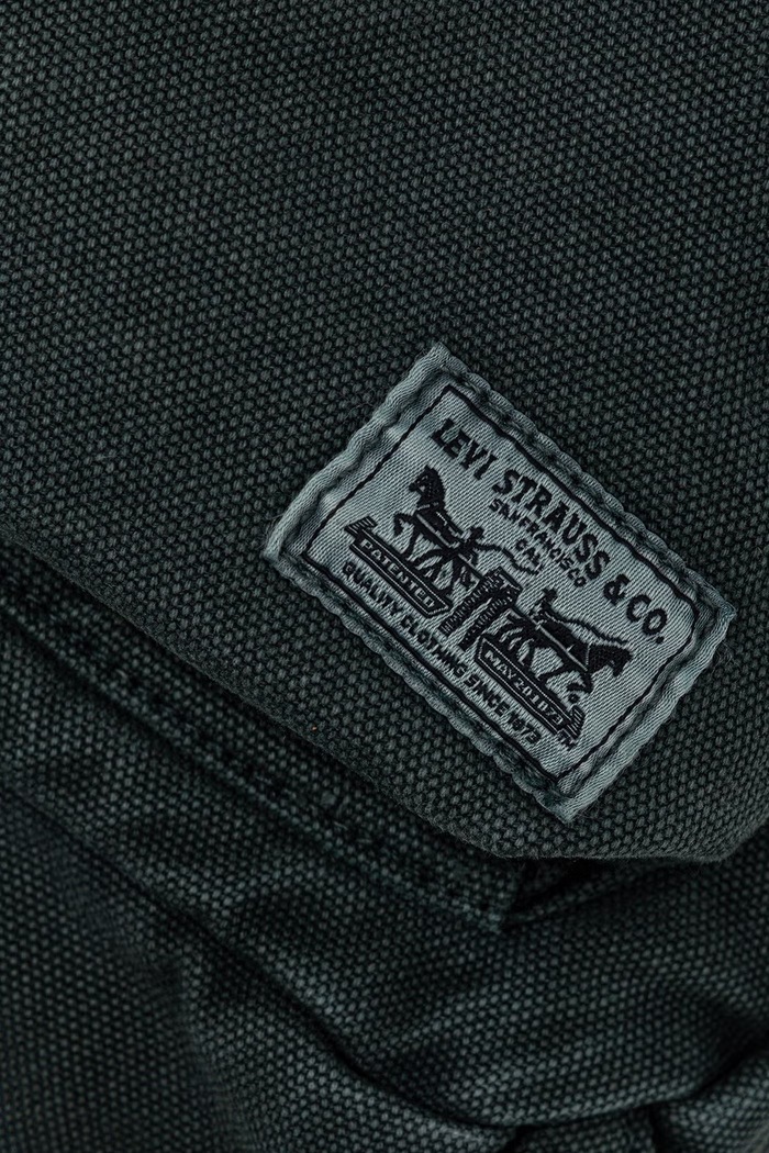 Plecak damski bawełniany REMI Levi's 007Z5 zielony